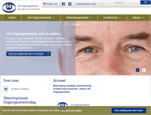 Tablet Screenshot of oogzorgnetwerk.nl